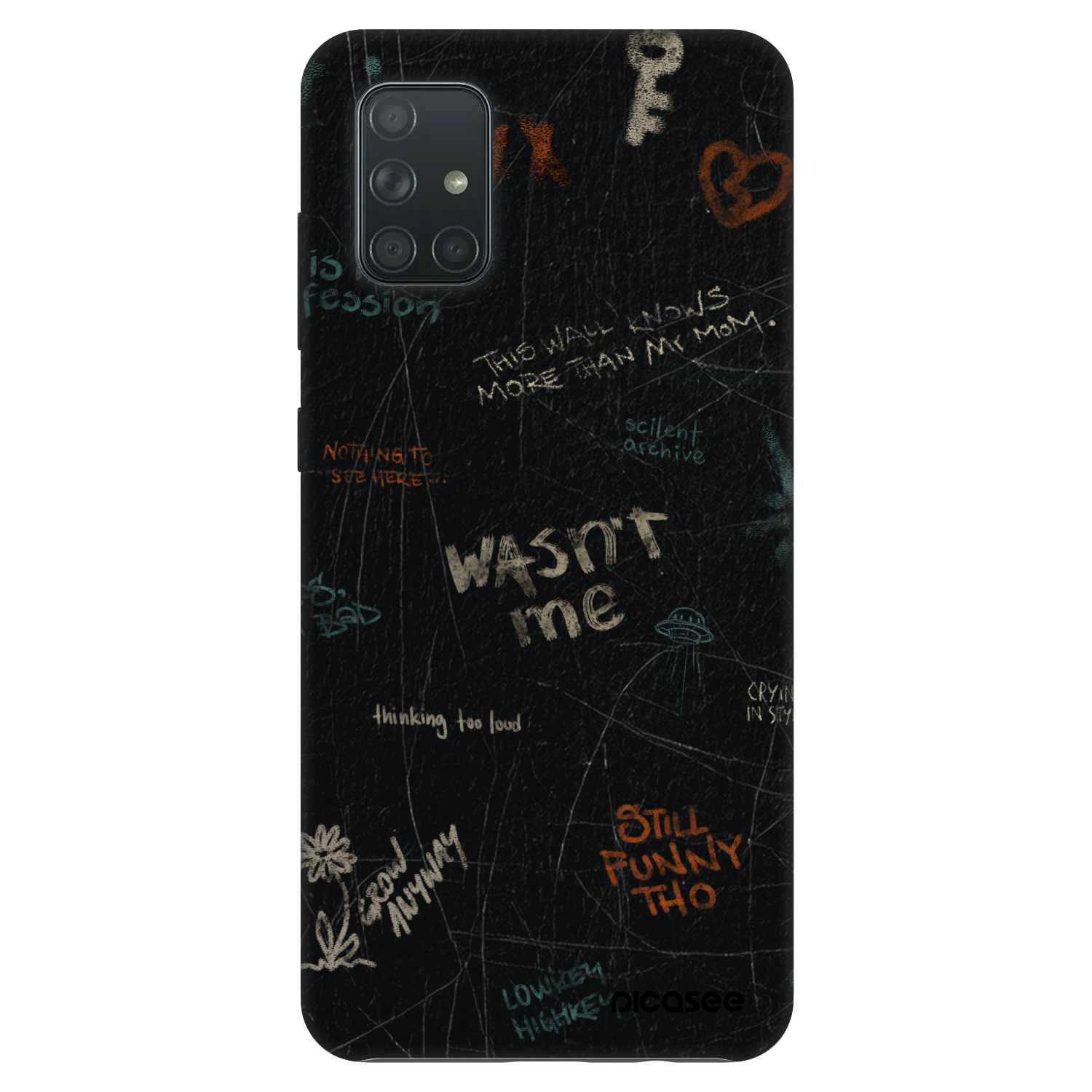 Picasee Fashion Case pre Samsung Galaxy A71 A715F - CONFESSION