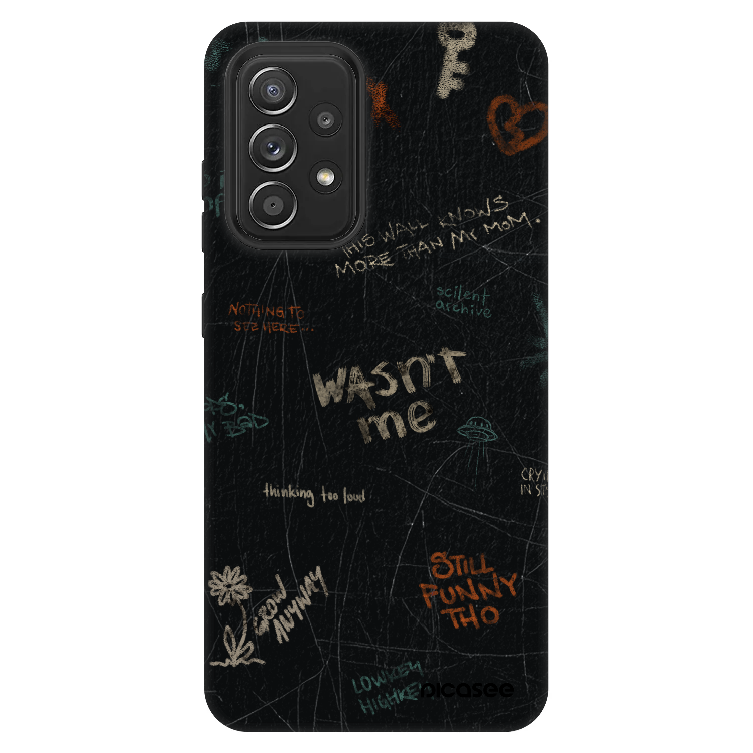 Picasee Fashion Case pre Samsung Galaxy A52s 5G A528B - CONFESSION