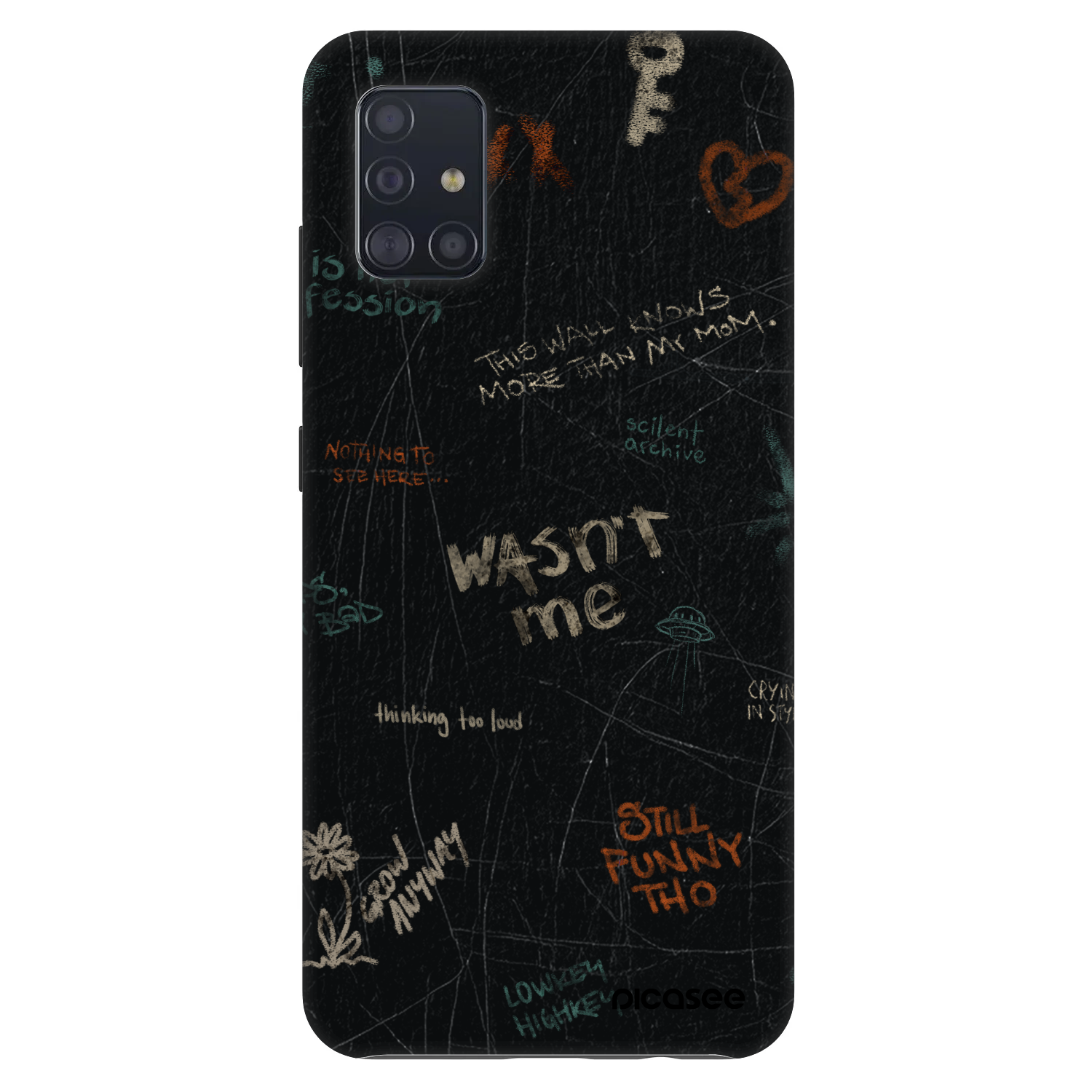 Picasee Fashion Case pre Samsung Galaxy A51 A515F - CONFESSION