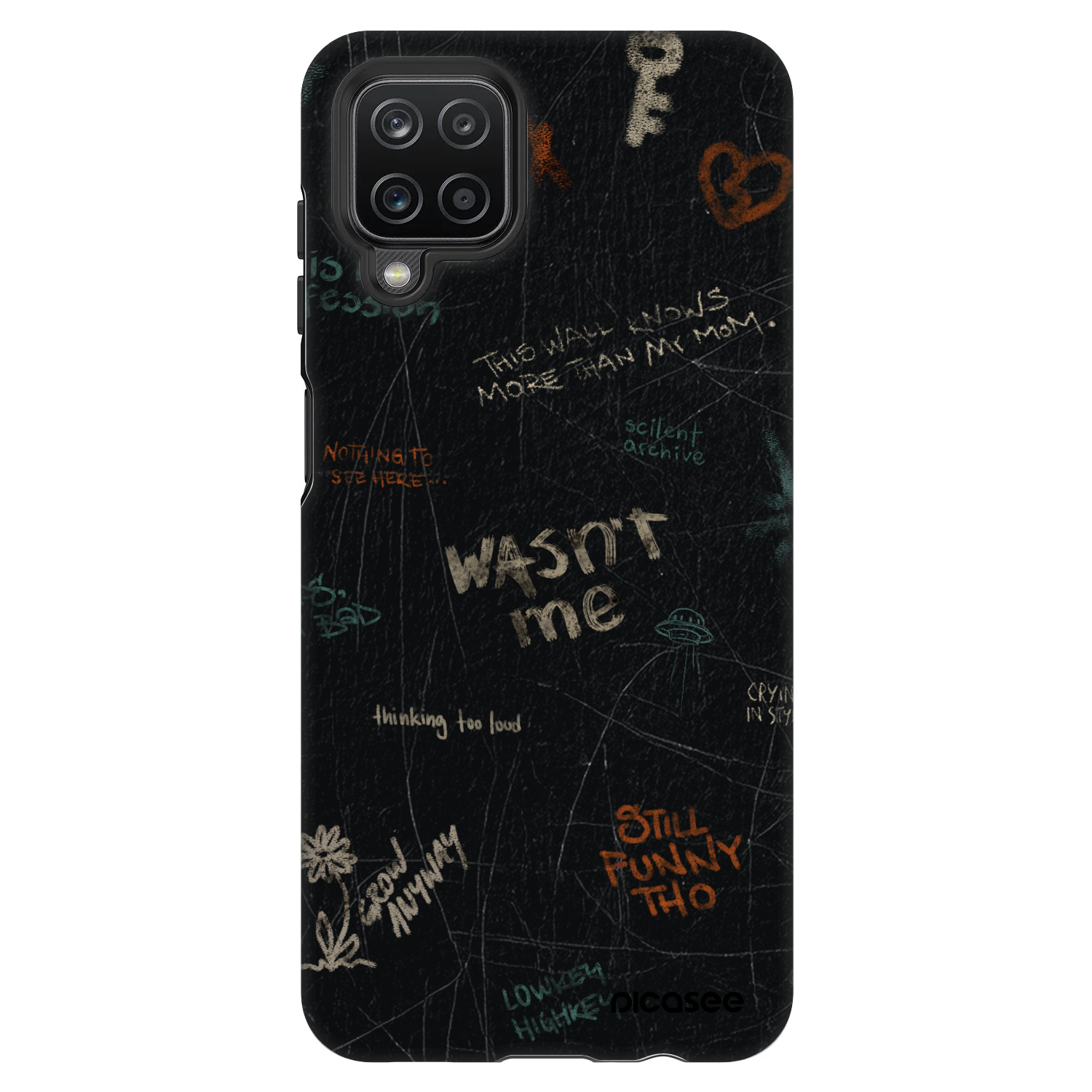 Picasee Fashion Case pre Samsung Galaxy A12 A125F - CONFESSION