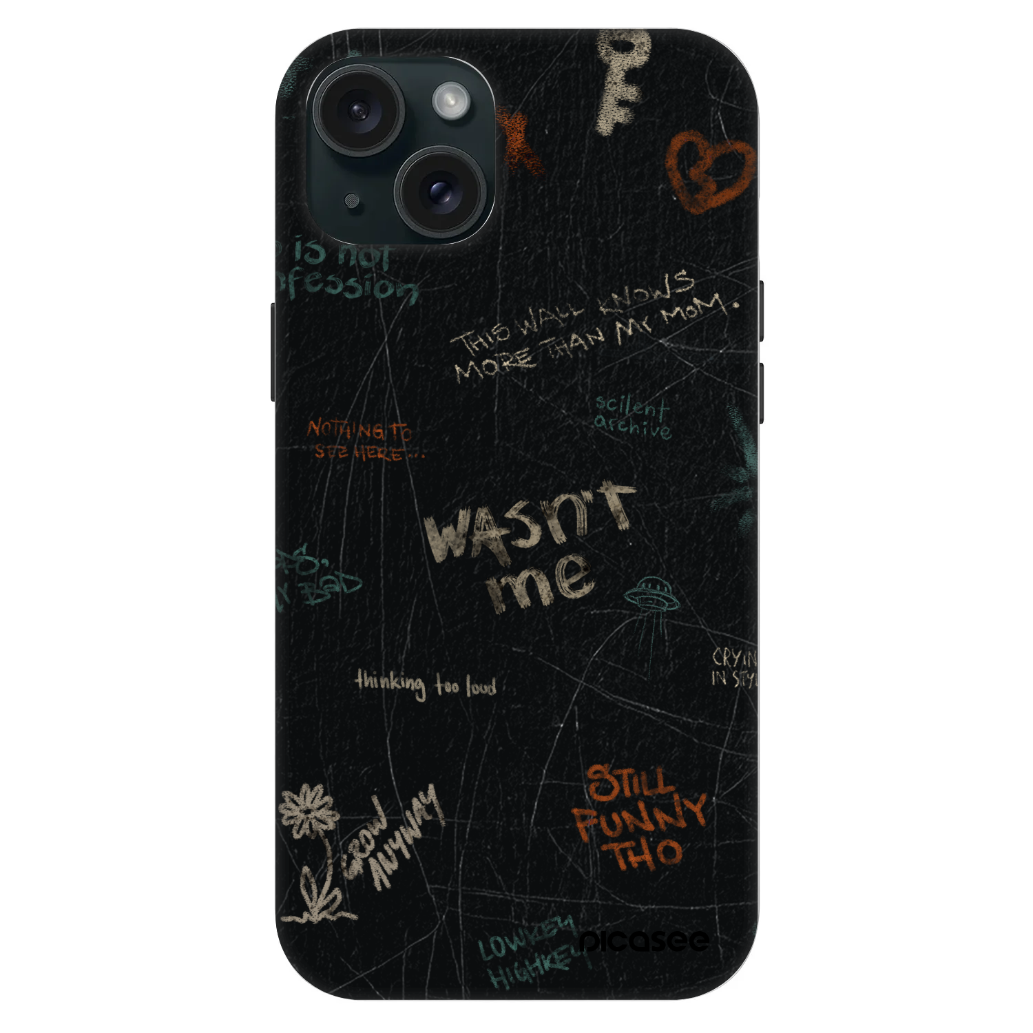 Picasee Fashion Case MagSafe pre Apple iPhone 15 Plus - CONFESSION