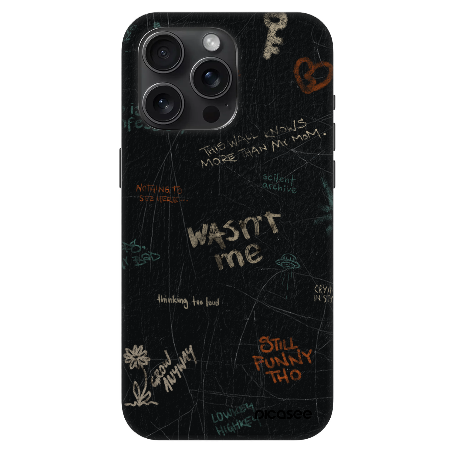 Picasee Fashion Case MagSafe pre Apple iPhone 15 Pro Max - CONFESSION