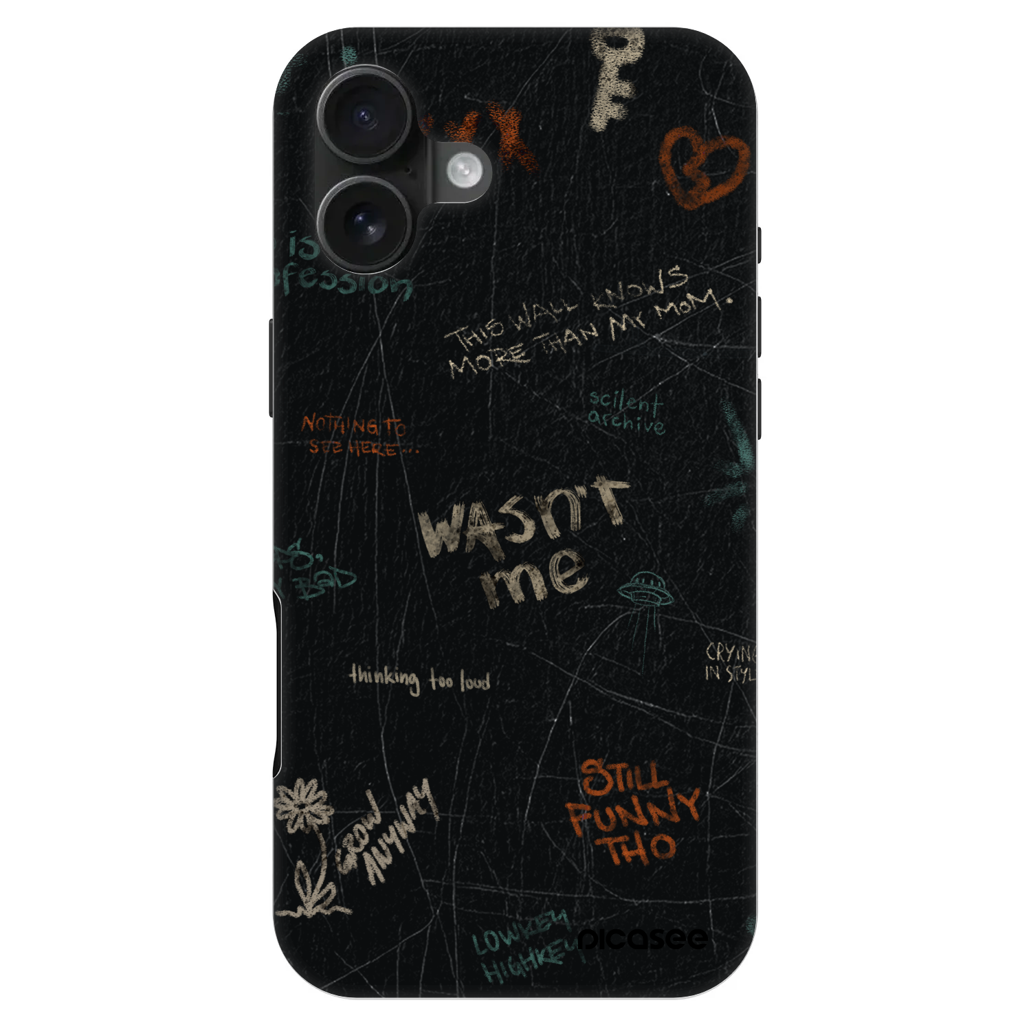 Picasee Fashion Case MagSafe pre Apple iPhone 16 Plus - CONFESSION