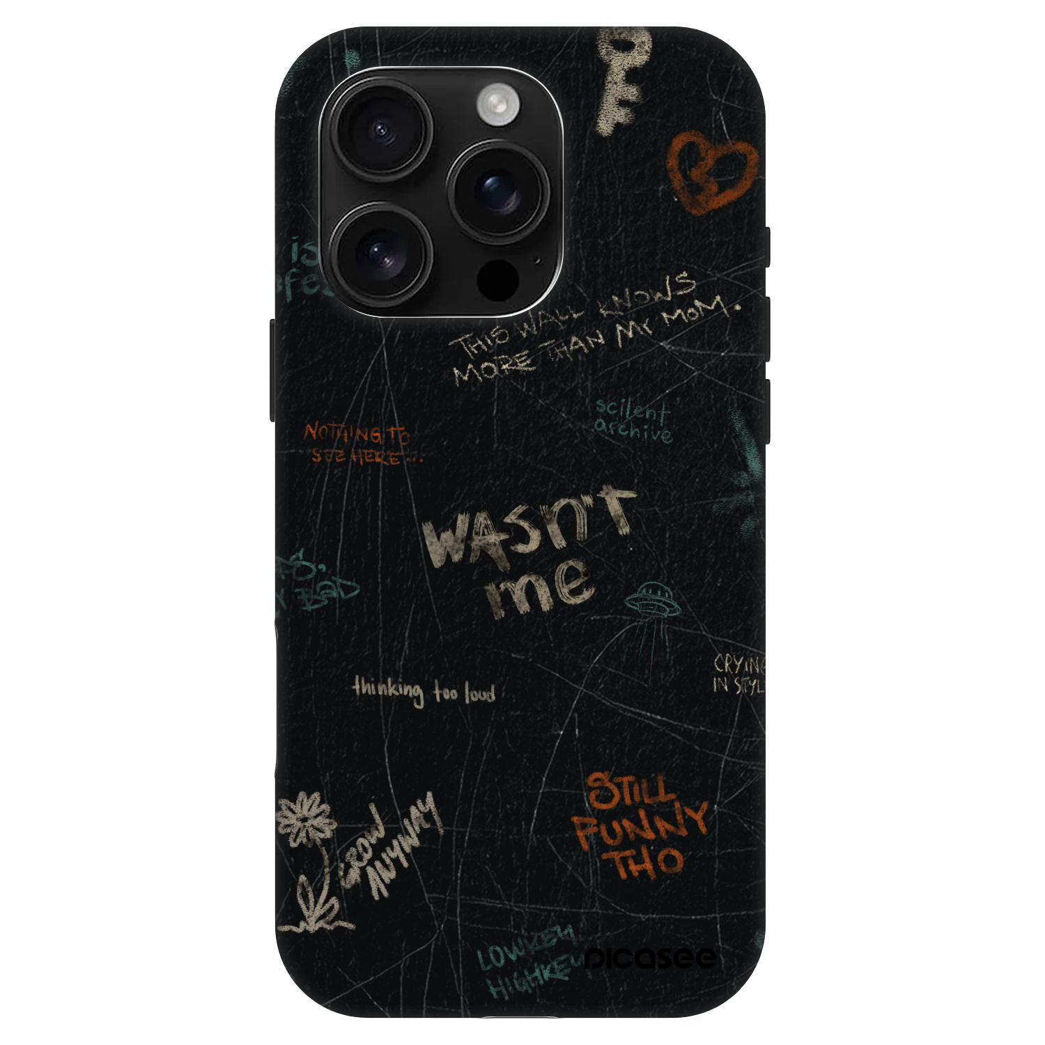 Picasee Fashion Case MagSafe pre Apple iPhone 16 Pro - CONFESSION