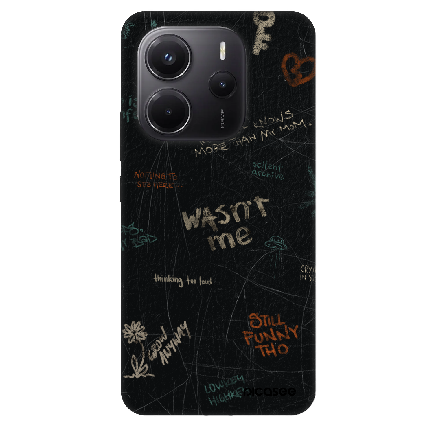Picasee Fashion Case pre Xiaomi Redmi Note 14 4G - CONFESSION