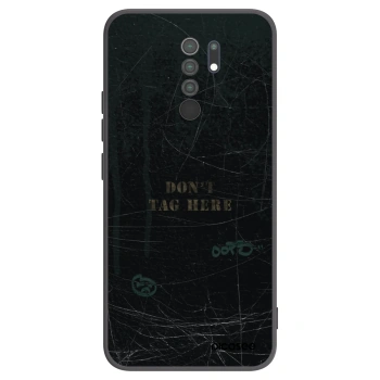 Picasee silikónový čierny obal pre Xiaomi Redmi 9 - DON´T TAG