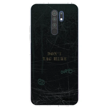 Picasee silikónový prehľadný obal pre Xiaomi Redmi 9 - DON´T TAG