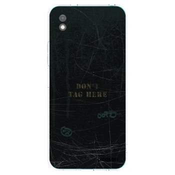 Picasee silikónový čierny obal pre Xiaomi Redmi 9A - DON´T TAG