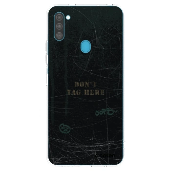 Picasee silikónový prehľadný obal pre Samsung Galaxy M11 - DON´T TAG