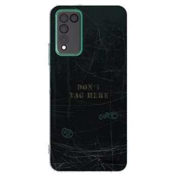 Picasee silikónový prehľadný obal pre Honor 10X Lite - DON´T TAG