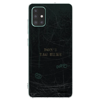 Picasee silikónový prehľadný obal pre Samsung Galaxy M51 M515F - DON´T TAG