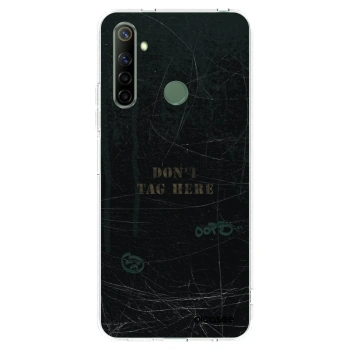 Picasee silikónový prehľadný obal pre Realme 6i - DON´T TAG