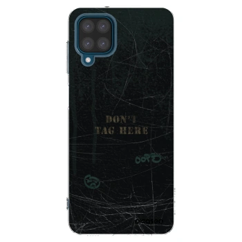 Picasee silikónový prehľadný obal pre Samsung Galaxy A12 A125F - DON´T TAG