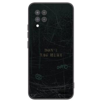 Picasee silikónový čierny obal pre Samsung Galaxy A42 A426B - DON´T TAG