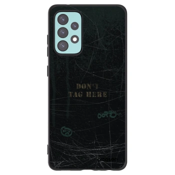 Picasee silikónový čierny obal pre Samsung Galaxy A72 A725F - DON´T TAG