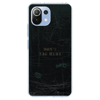Picasee silikónový prehľadný obal pre Xiaomi Mi 11 Lite - DON´T TAG