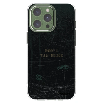Picasee silikónový prehľadný obal pre Apple iPhone 13 Pro - DON´T TAG