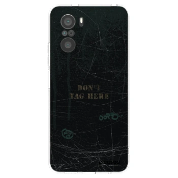 Picasee silikónový prehľadný obal pre Xiaomi Poco F3 - DON´T TAG