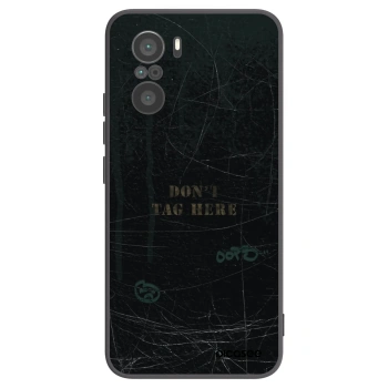 Picasee silikónový čierny obal pre Xiaomi Poco F3 - DON´T TAG