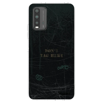 Picasee silikónový čierny obal pre Xiaomi Redmi 9T - DON´T TAG