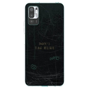 Picasee silikónový prehľadný obal pre Xiaomi Redmi Note 10 5G - DON´T TAG