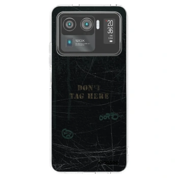 Picasee silikónový prehľadný obal pre Xiaomi Mi 11 Ultra - DON´T TAG