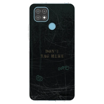 Picasee silikónový prehľadný obal pre Realme C21 - DON´T TAG