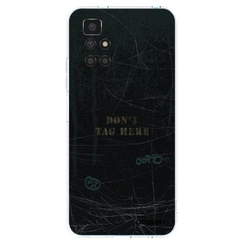 Picasee silikónový prehľadný obal pre Xiaomi Redmi 10 - DON´T TAG