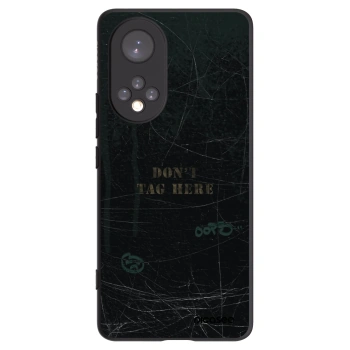 Picasee silikónový čierny obal pre Huawei Nova 9 - DON´T TAG