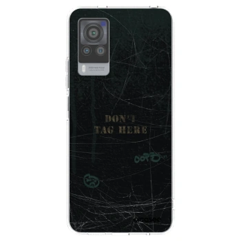 Picasee silikónový prehľadný obal pre Vivo X60 Pro 5G - DON´T TAG