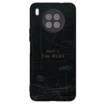 Picasee silikónový čierny obal pre Huawei Nova 8i - DON´T TAG