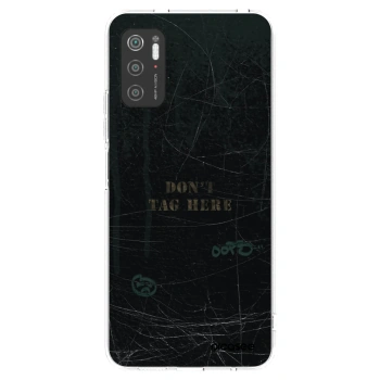 Picasee silikónový prehľadný obal pre Xiaomi Poco M3 Pro 5G - DON´T TAG