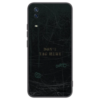 Picasee silikónový čierny obal pre Vivo Y11s - DON´T TAG
