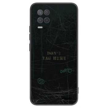 Picasee silikónový čierny obal pre Realme 8 5G - DON´T TAG