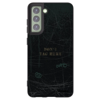 Picasee silikónový čierny obal pre Samsung Galaxy S21 FE 5G - DON´T TAG