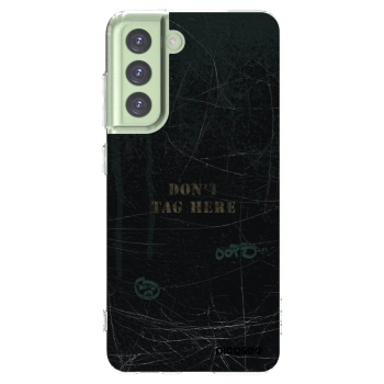 Picasee silikónový prehľadný obal pre Samsung Galaxy S21 FE 5G - DON´T TAG