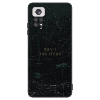 Picasee silikónový čierny obal pre Xiaomi Redmi Note 11 - DON´T TAG