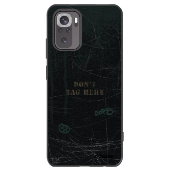 Picasee silikónový čierny obal pre Xiaomi Redmi Note 11S 4G - DON´T TAG