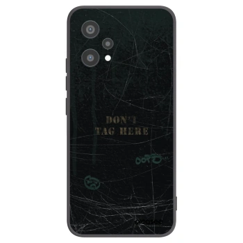 Picasee silikónový čierny obal pre Realme 9 Pro 5G - DON´T TAG