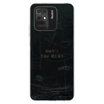 Picasee silikónový prehľadný obal pre Xiaomi Redmi 10C - DON´T TAG