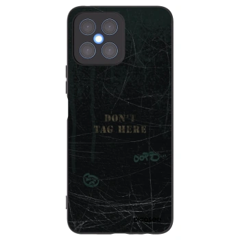 Picasee silikónový čierny obal pre Honor X8 4G - DON´T TAG