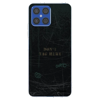 Picasee silikónový prehľadný obal pre Honor X8 4G - DON´T TAG