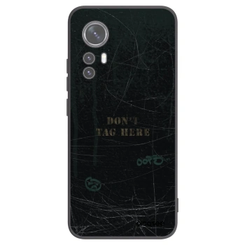 Picasee silikónový čierny obal pre Xiaomi 12X - DON´T TAG