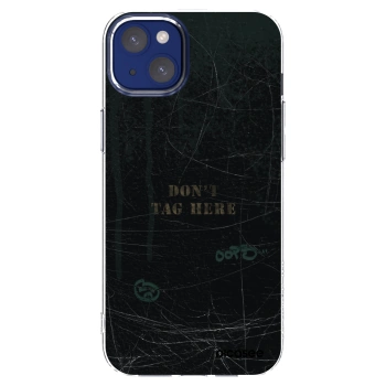 Picasee silikónový prehľadný obal pre Apple iPhone 14 Plus - DON´T TAG