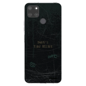 Picasee silikónový prehľadný obal pre Realme C21Y - DON´T TAG