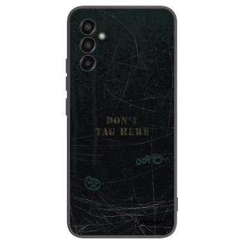 Picasee silikónový čierny obal pre Samsung Galaxy M13 M135F - DON´T TAG