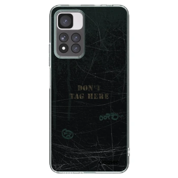 Picasee silikónový prehľadný obal pre Xiaomi Redmi Note 11 Pro+ 5G - DON´T TAG