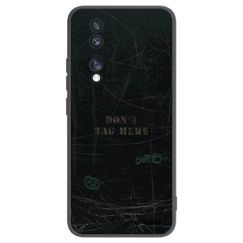 Picasee silikónový čierny obal pre Honor 70 - DON´T TAG