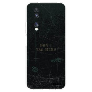 Picasee silikónový prehľadný obal pre Honor 70 - DON´T TAG