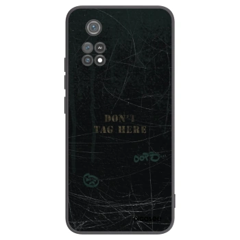Picasee silikónový čierny obal pre Xiaomi Poco M4 Pro - DON´T TAG